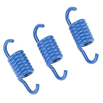 Metal Clutch Spring, Steel Alloy High Strength Clutch Springs Heavy Duty Blue for Motorcycle
