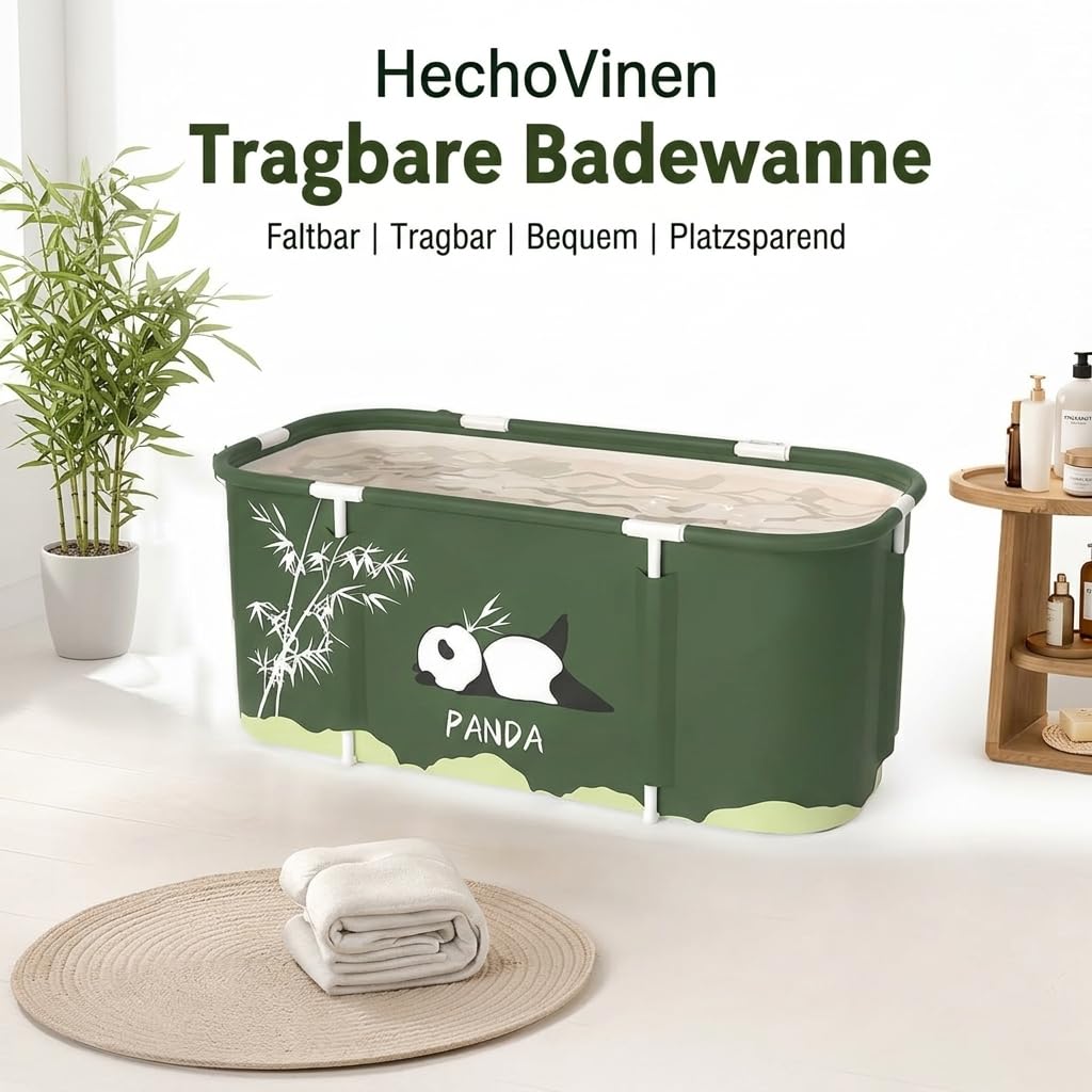 Bañera plegable para adultos, bañera plegable portátil para ducha, bañera plegable portátil cómoda bañera de remojo para el hogar, viajes y apartamentos de alquiler