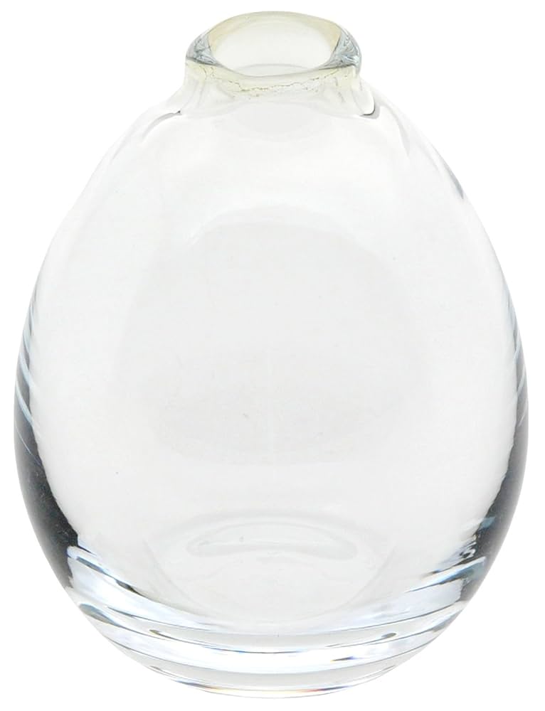 Amazon.co.jp: 上越クリスタル硝子 月夜野工房 一輪挿 ピュア S