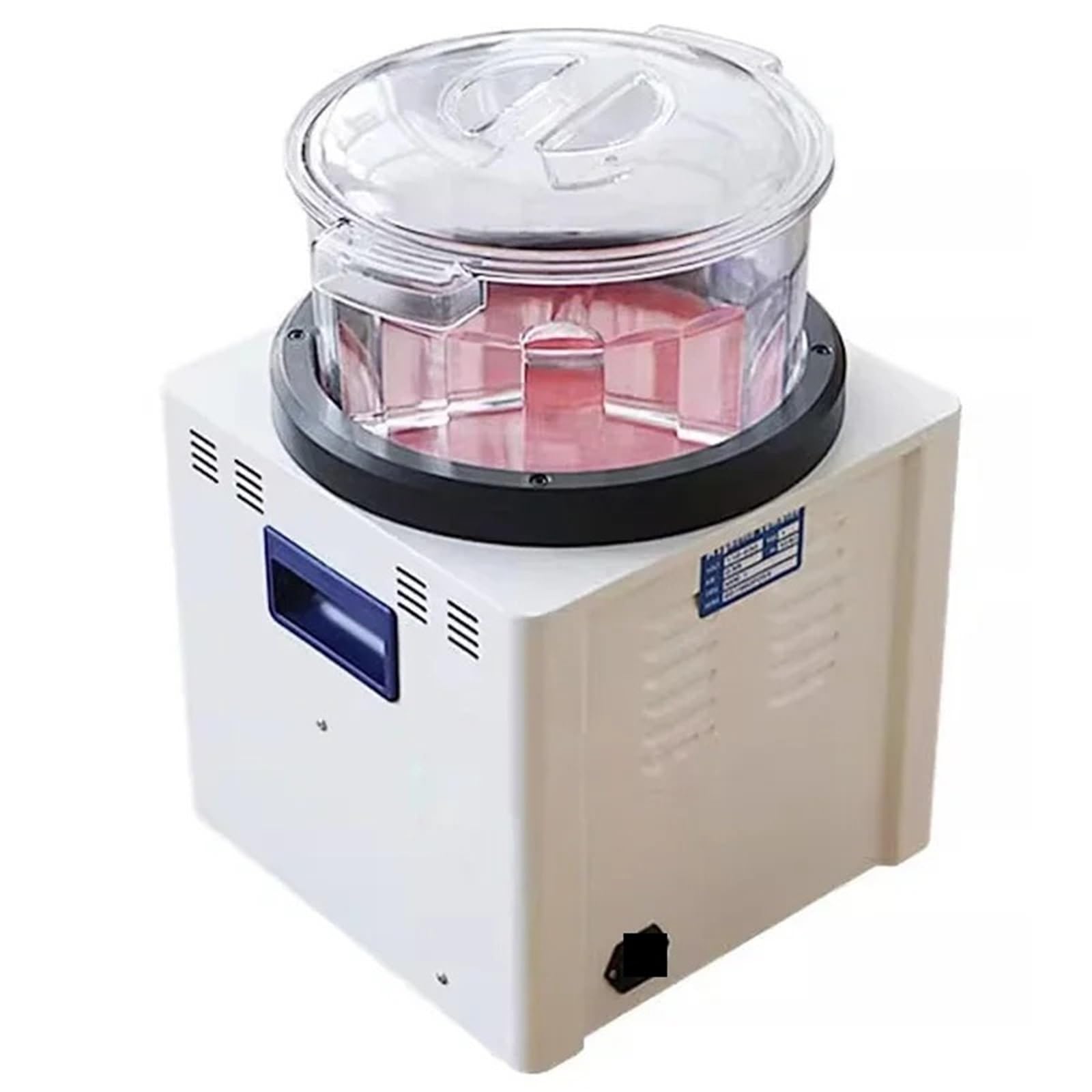 Polerka do Kamieni Polerka do biżuterii z magnetycznym bębnem, 1100 g, wydajność 2800 obr./min, KT-280A/KT280-C, polerka ze złota i srebra(KT280-C)