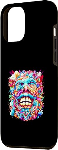 Miniatura 2 de iPhone 12 Pro Max Funny Retro 80's 90's synthwave Maximalist streetwear smile Case