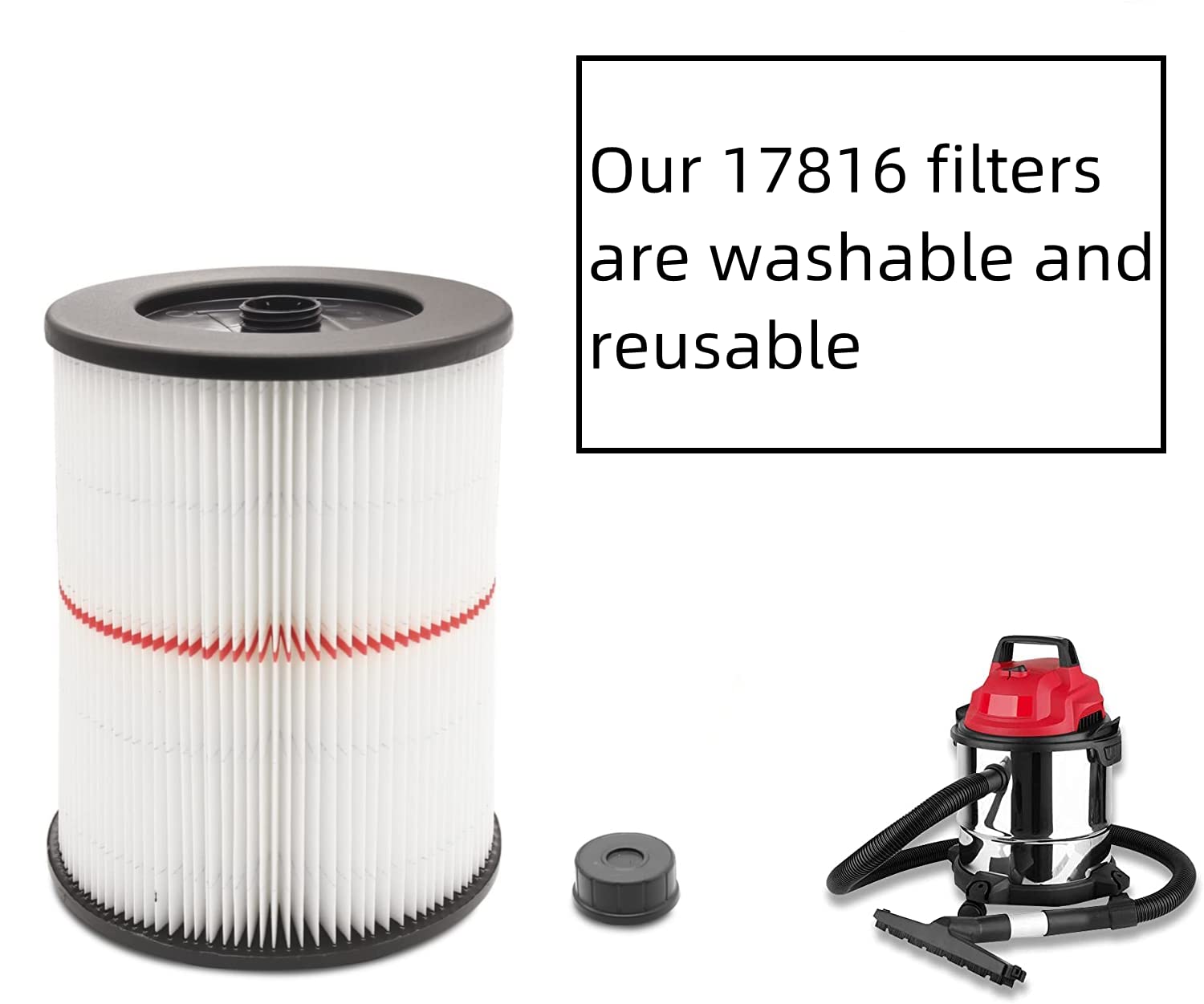 chipp さま　Order item Replacement 17816 Filter Cartridge for Shop Vac 9-17761