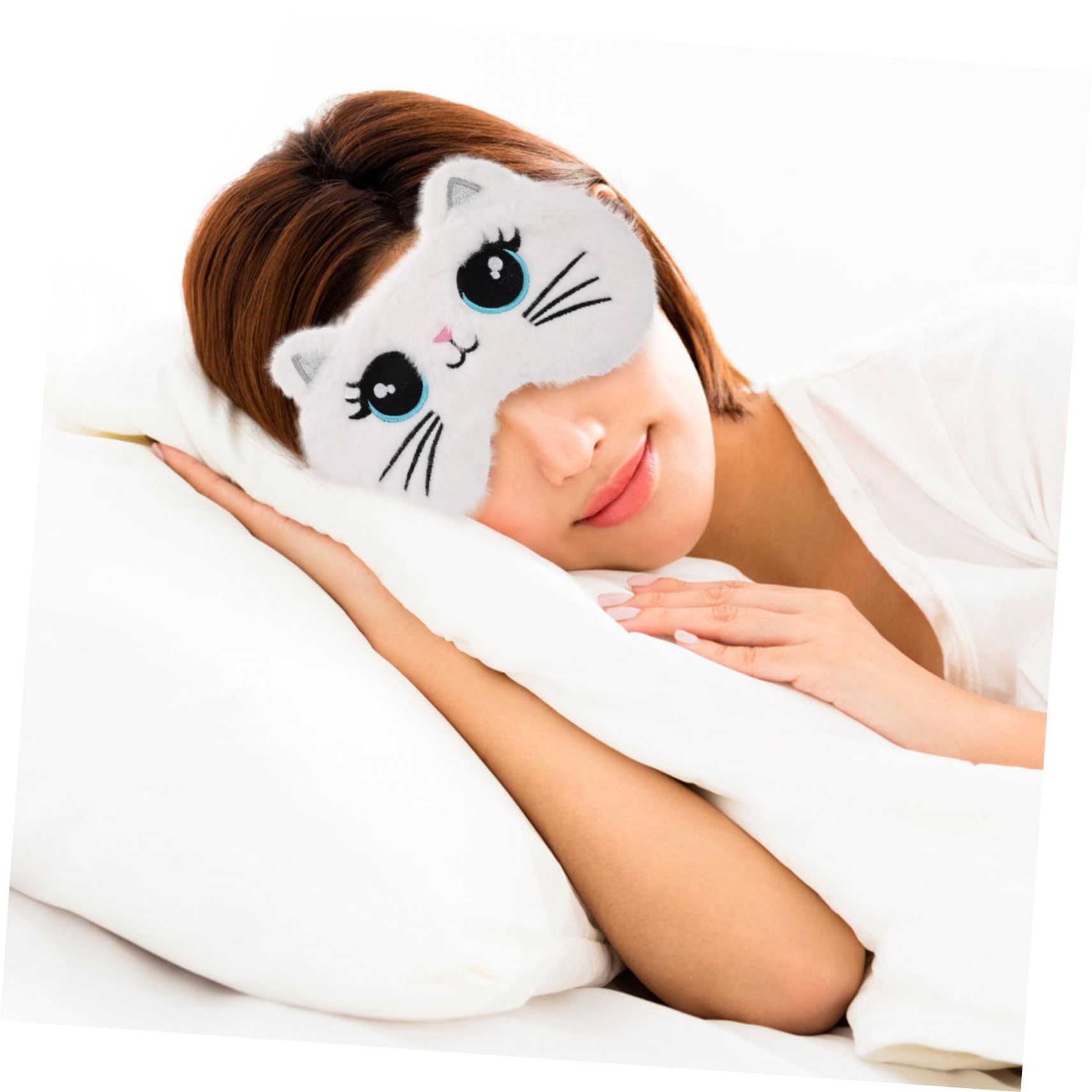 FRCOLOR 12 Uds Antifaz Con Los Ojos Vendados Para Gatos De Noche Para Los Ojos Práctica Cubierta Para Los Ojos Para Dormir Con Los Ojos Vendados