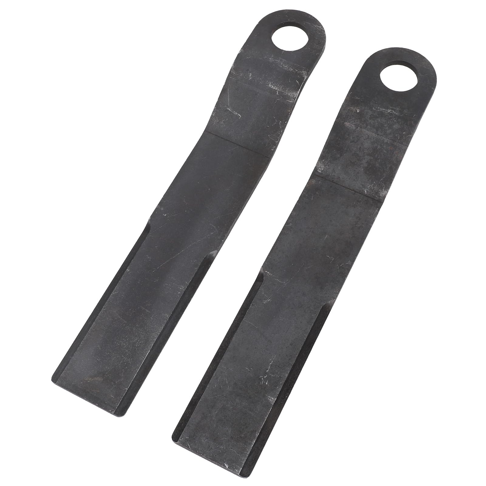 Cuchillas De Repuesto Para Cortacésped 2 Piezas Acero AR400 2 3/8 Pulgadas Compatibles Con ASV Case CAT Mower King Para Implementos Cargadores Compactos Y Cargadores De Orugas