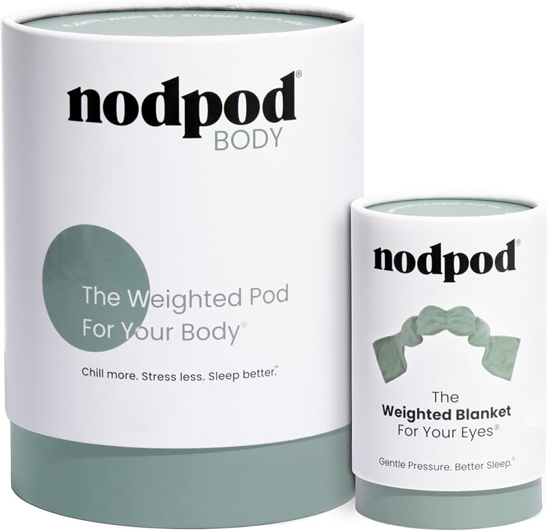 nodpod sleep mask weighted reviews