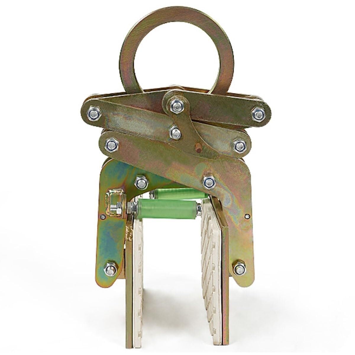 Thickened Marble Plate Lifting Clamp, 600kg/800kg Stone Hoisting Clamp, Heavy Duty Rock Slab Lifting Tool, Forged Steel, Opening Size 72mm/103mm(800kg/1760lbs)