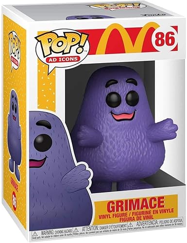 Miniatura 3 de Iconos de anuncios Pop! Figura de vinilo McDonald's Grimace [86]