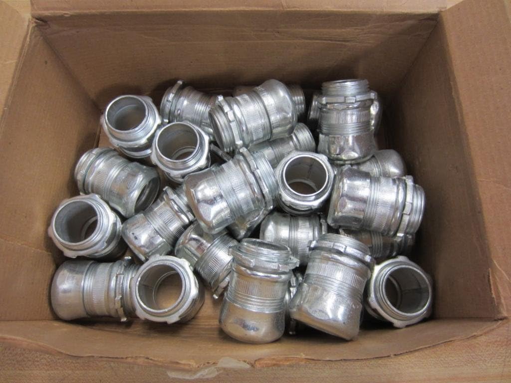 Steel City TC-113-E TC113E Compression Connector 1" EMT (Pack of 24)