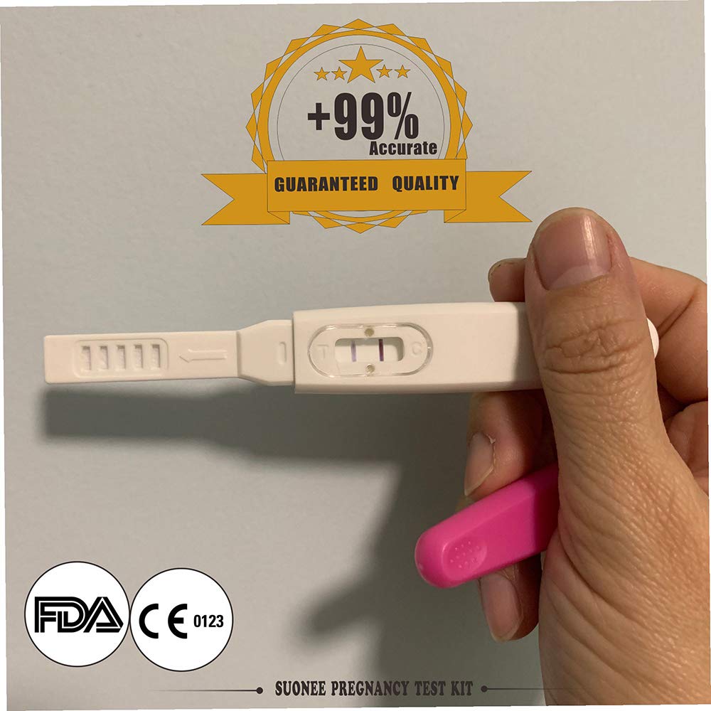SUONEE Pregnancy Test Early Detection,Early Pregnancy Test, 5Pack HCG