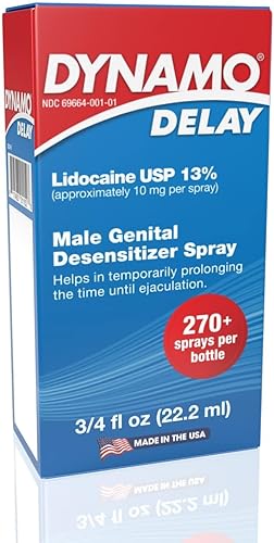 Miniatura 5 de Screaming O - Dynamo Delay Spray, paquete de 2 - Aerosol icónico de eyección retardada - Spray de control climax para hombres, spray de lidocaína,