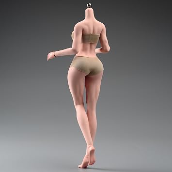 1/6 Scale Sensuality Fullness Female Action Figure Tan Skin Body Model