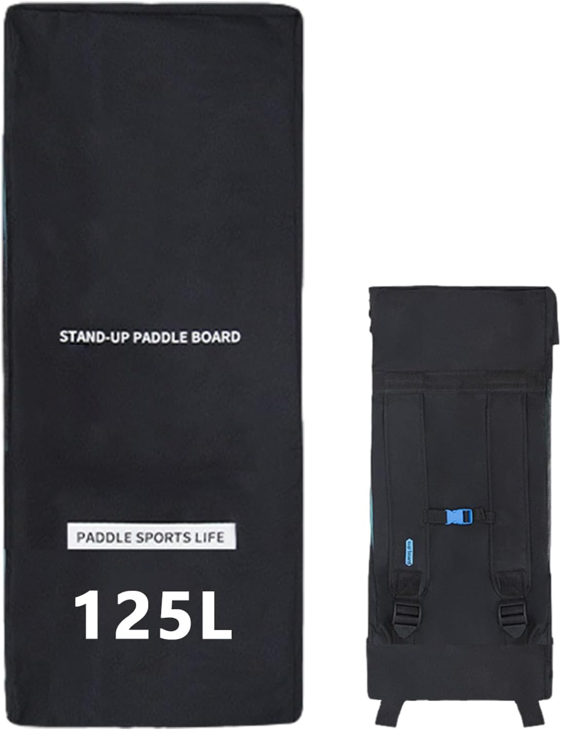 スタンドアップパドルボード トラベルバッグ,125リットル 防水 調整可能 収納オーガナイザー - スタンドアップパドルボード 収納