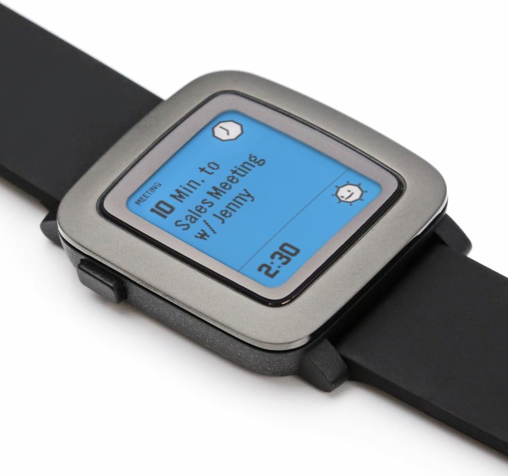ArmorSuit Pebble Time Screen Protector (2 Pack) Full Coverage MilitaryShield Screen Protector for Pebble Time -HD Clear Anti-Bubble