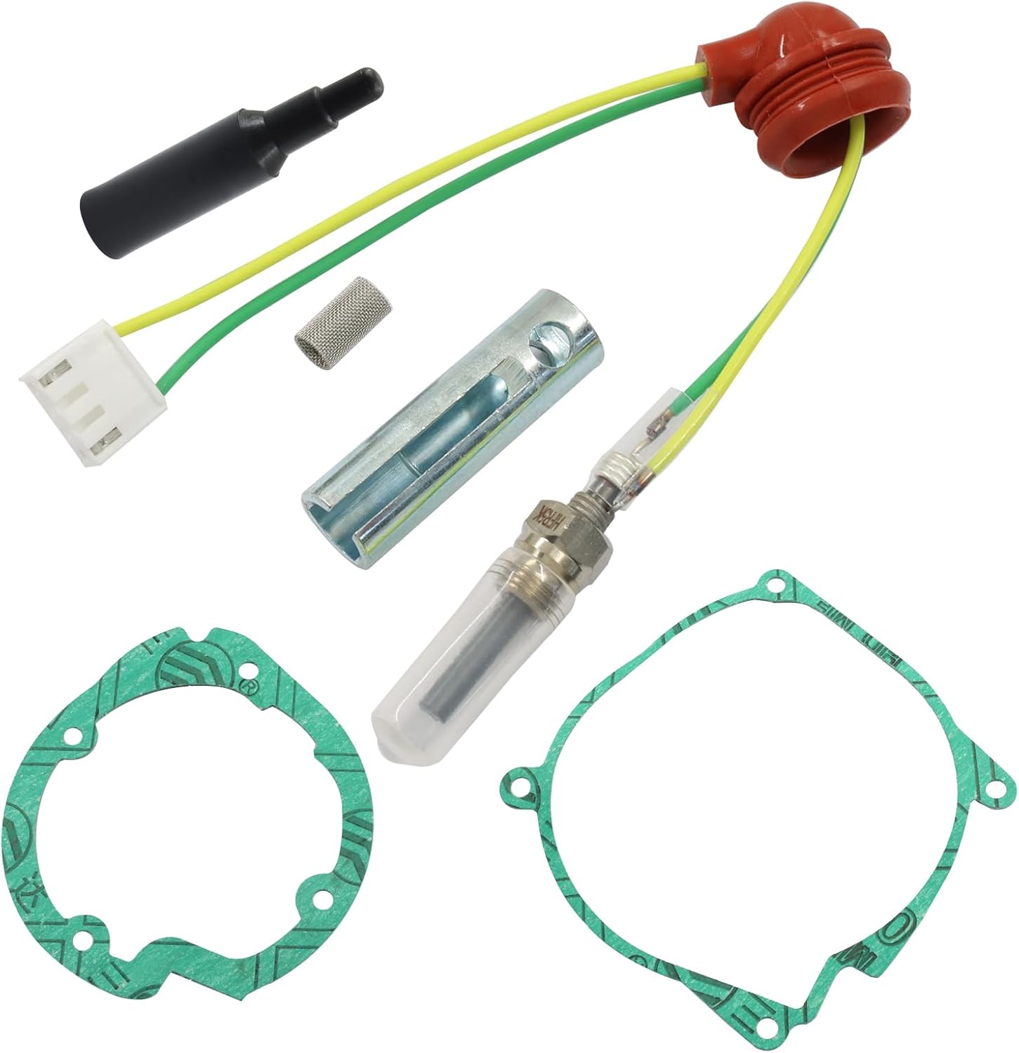 8PCS Glow Plug Repair Kit, 12V 2KW 5KW 8KW Diesel Heater Glow Plug Repair Car Heater Repair Parts, Ignition Plug Kit for Diesel Parking Heaters/Car Truck Boat