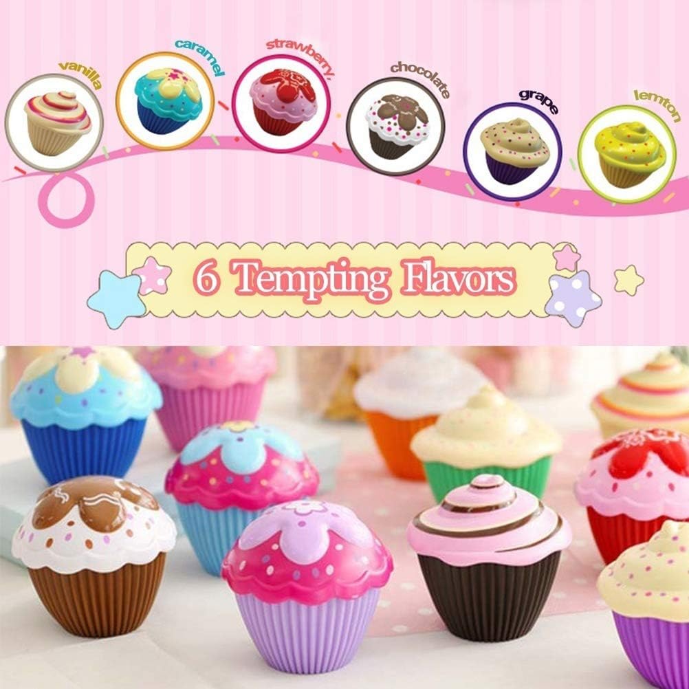 Alomejor Mini Cupcake Doll House Toy Deformable Princess for Kids Vision and Intelligence Development (Colorful)