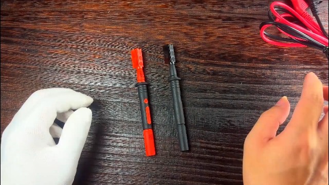 Image of 4mm Test Jack, Horizontal Straight PCB 4mm Banana Female Jack Test Socket Red + Black