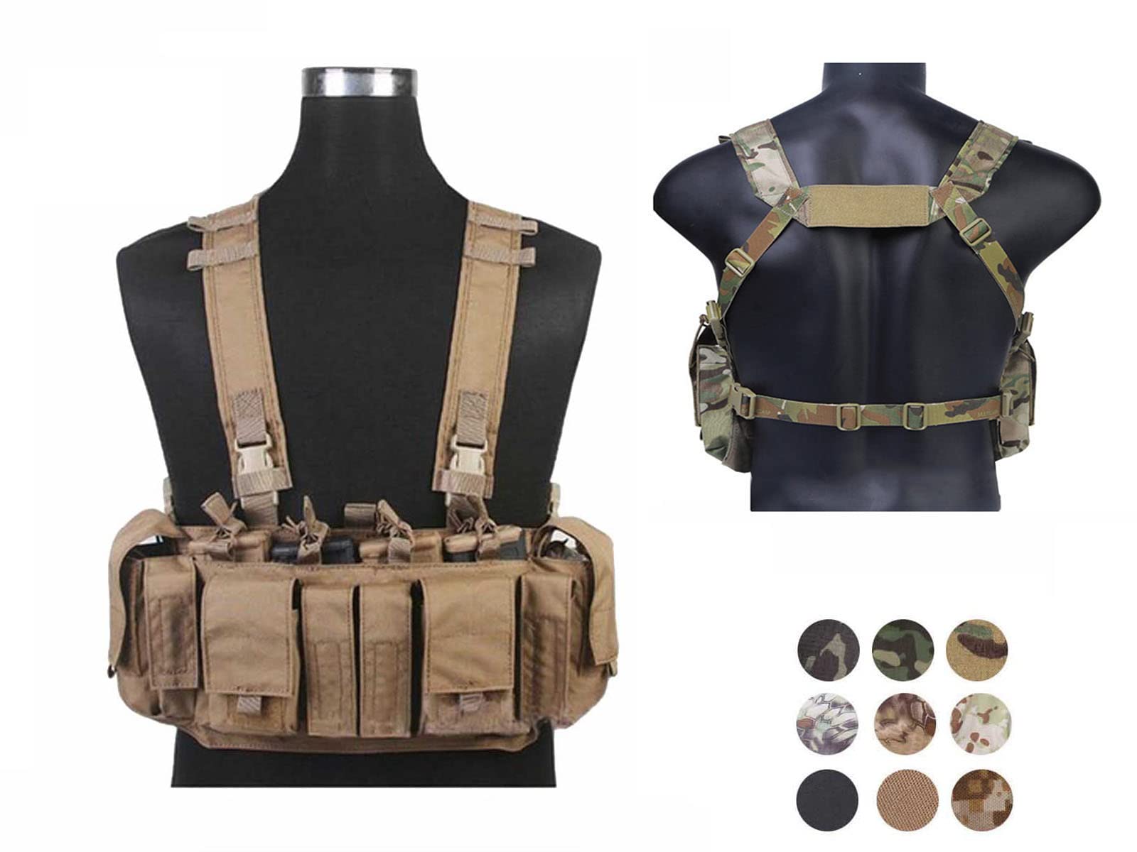 Amazon.com: Emersongear MF Style UW Gen IV Tactical Chest Vest