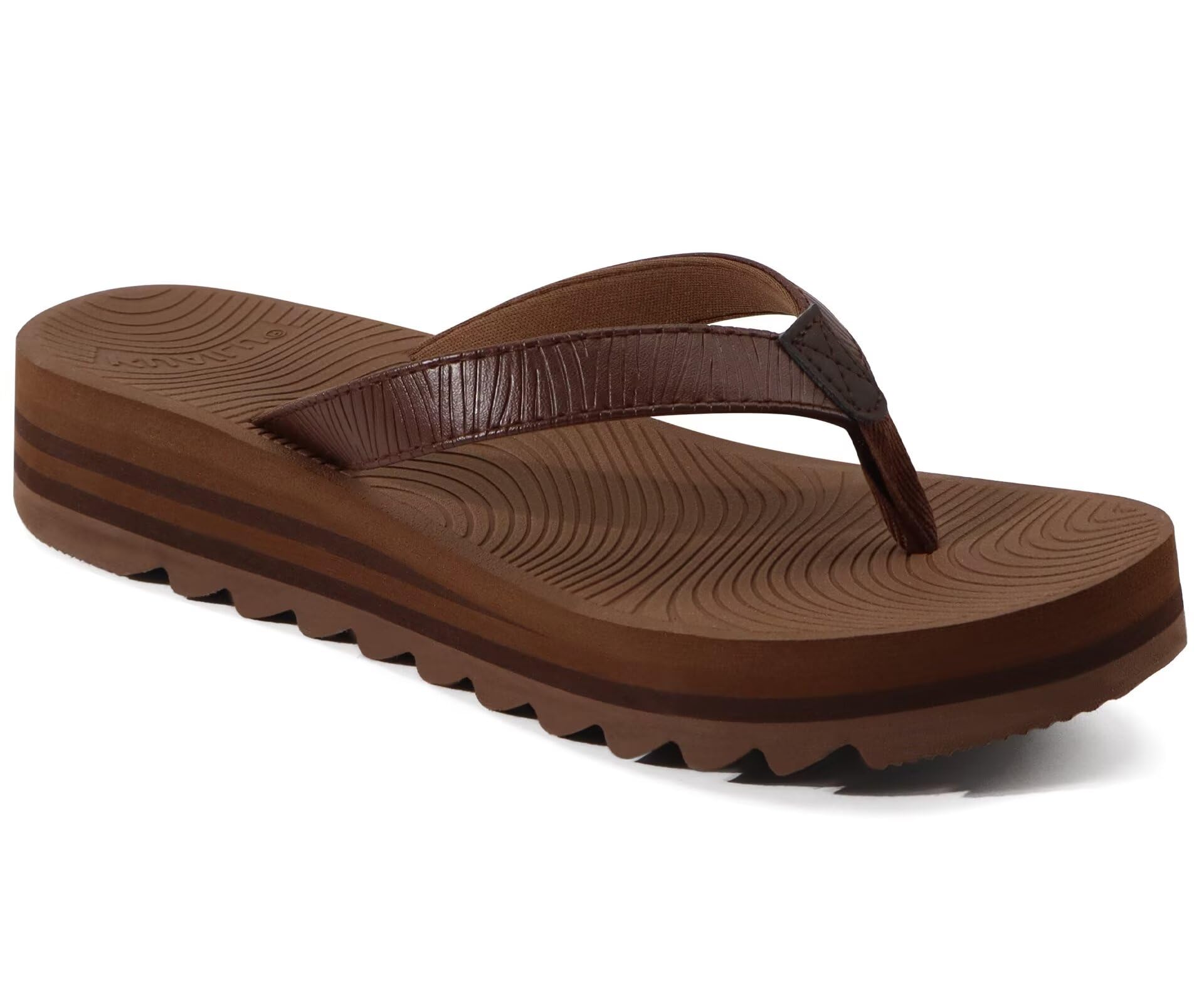 KuaiLu Damen Flip Flops Komfort Yoga Matte Plattform Leichte Zehentrenner für Frauen Dressy Sommer Strand Thong Sandalen, Weich Kissen Fußbett EU36-43