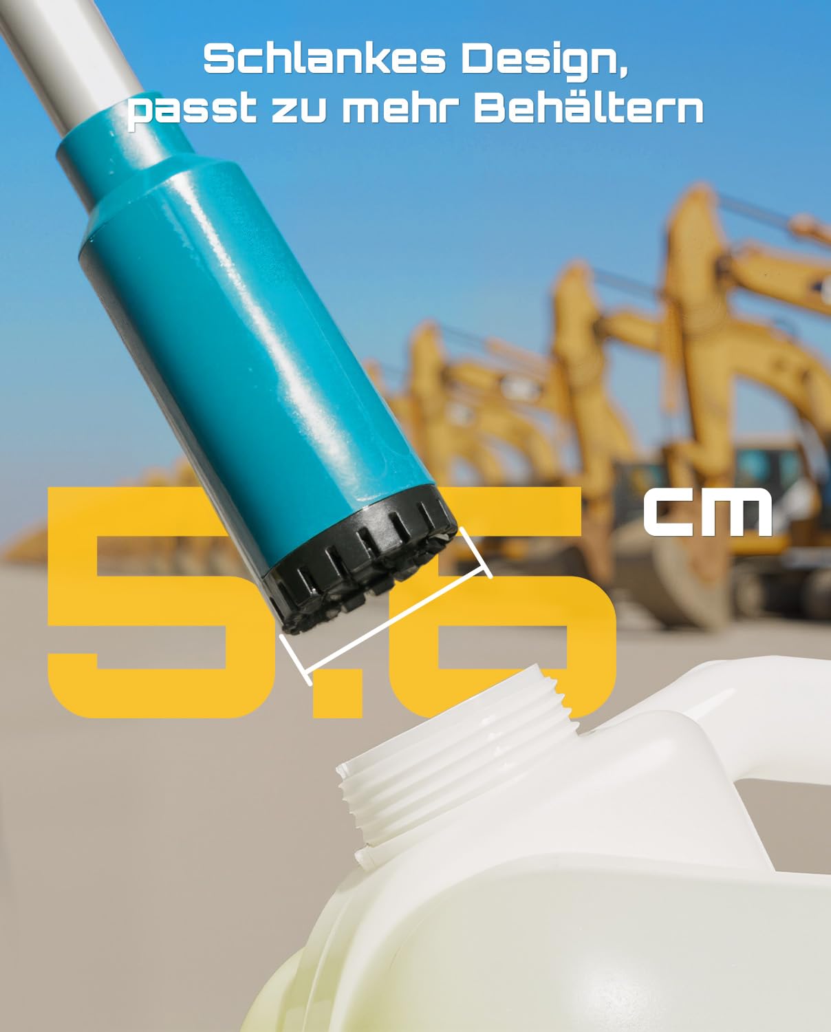 Seesii Pompa di trasferimento senza fili per acqua/diesel