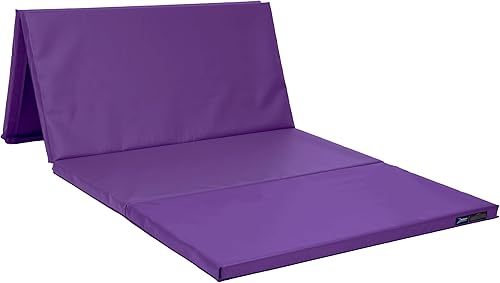 Miniatura 2 de Z Athletic Colchoneta plegable para gimnasia y acrobacia, 4 pies x 8 pies x 2 pulgadas