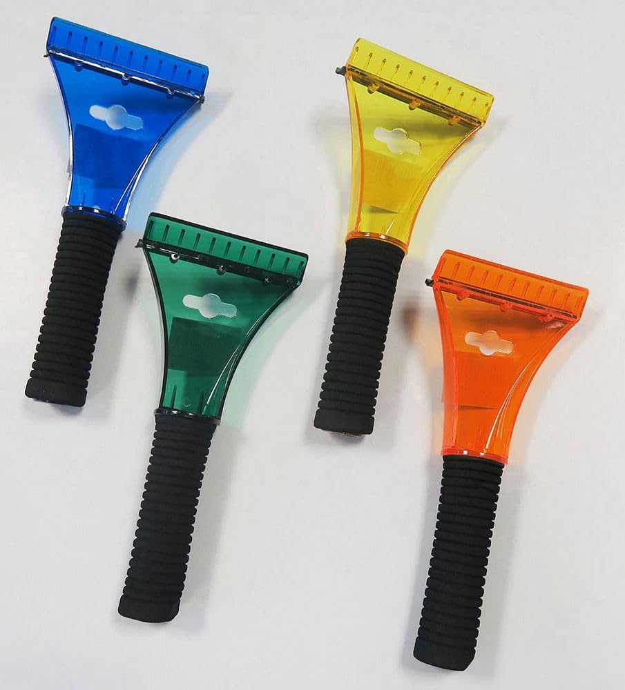 Start Raschiaghiaccio Chamonix Parabrezza Auto Larghezza Lama 9 Cm Manico Spugna - 4