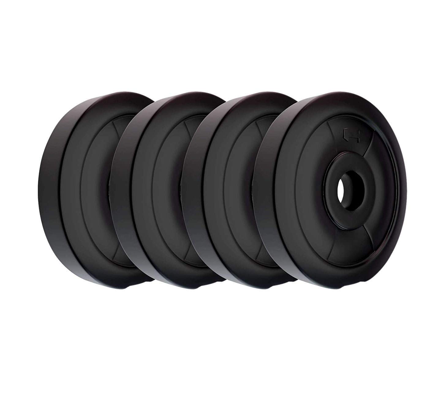 PR PVC Weight Plates 2.5kgx2 Set Total Weight 5kg for Fitness and Exercise-image-45
