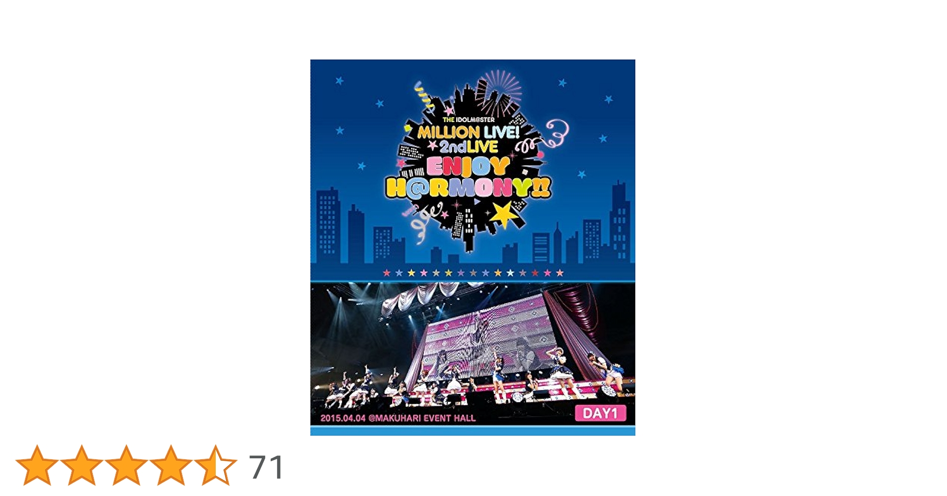 【未開封】THE IDOLM@STER MILLION LIVE!2ndLIVE Amazon.co.jp: THE IDOLM@STER MILLION LIVE! 2ndLIVE ENJOY H