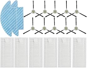 Mop Pad Side Brushes Sweeping Robot Accessories Replacement Part Filters Plastic Material for Lefant M210B M210S M210B Sweeping Robot Mop Pad