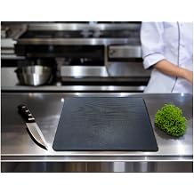 Professional Large Chopping Board Catering Food Prep Cutting Colour Coded Black