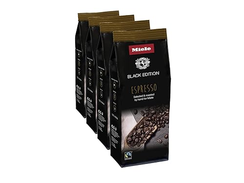 Miele Granos de café, Black Edition Espresso, 4 bolsas de 8.8 onzas disponible en Yaxa Costa Rica