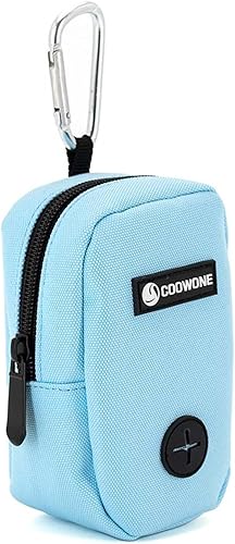 Miniatura 1 de Bolsa de golosinas para perros para entrenamiento, bolsa portátil para pasear perros con dispensador de bolsas para excrementos, bolsas de tamaño de