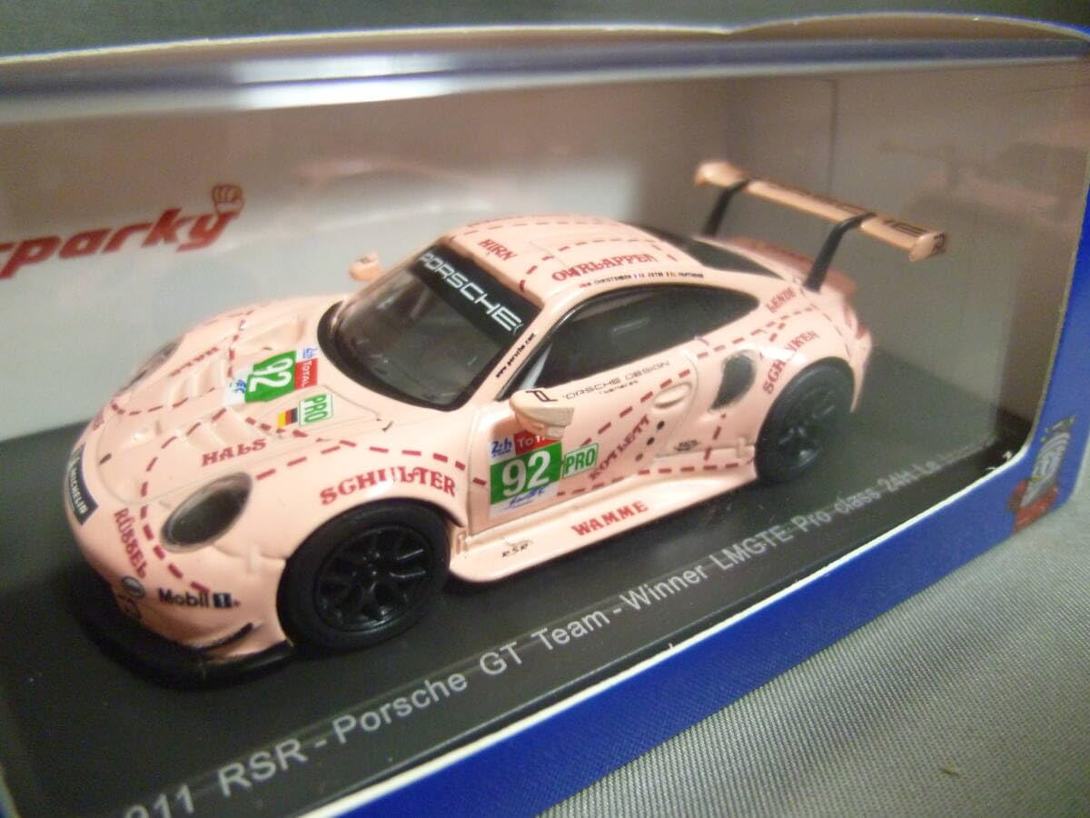 スパーク1/18 ポルシェ 911 RSR ルマン24h 2018 winner 楽天市場】スパーク 1/18 ポルシェ 911 RSR #56 優勝 LMGTE AM