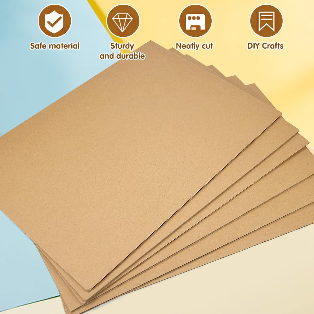 Plaque Carton Lot De 50 Grandes Feuilles De Carton Ondulé, 27,9 X Plaque Carton Lot De 50 Grandes Feuilles De Carton Ondulé, 27,9 X