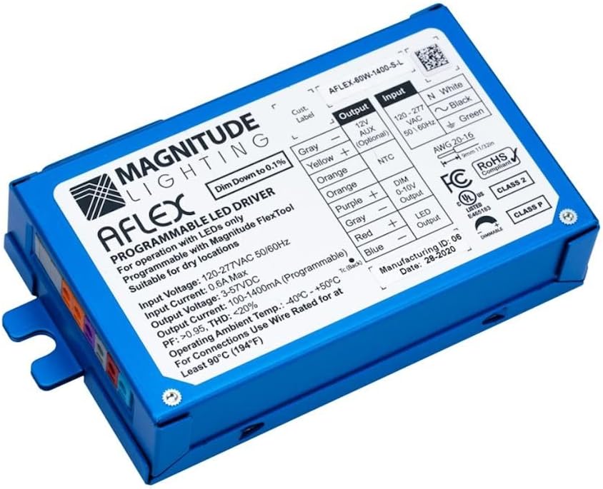 79242-120/277 volt Constant Current LED Driver (AFLEX -30W-1400-S-L DRIVER- COMPACT ENCLOSURE)