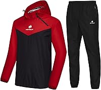 Vista 12 de HOTSUIT Sauna Suit for Men Sweat Sauna Jacket Pant Gym Workout Sweat Suits