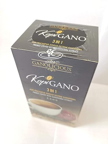 B00ZUHWO8E_image_2 Gano Excel 10 Cajas Ganoderma 3 en 1 Café