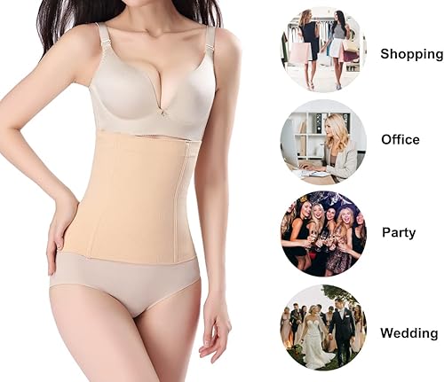 Miniatura 5 de entrenador para cintura, moldeador para perder peso, modelador para controlar el abdomen, modelador para el cuerpo, transpirable, faja para la