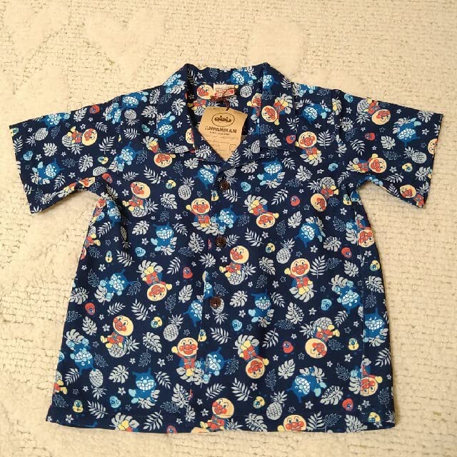 Amazon.co.jp: アンパンマンキッズコレクション アロハシャツ 90 子供  