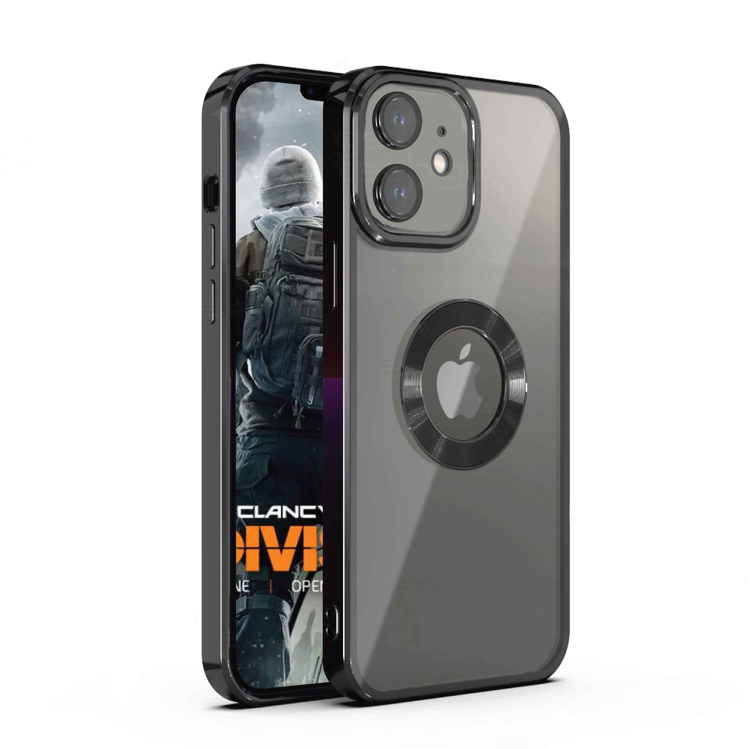 GetTechGo® Electroplated Logo View Back Case Cover Compatible for iPhone 12 | Slim Shockproof | Super Soft TPU | Raised Edges | Anti-Shock | Anti-Yellow (Gold) (B0B61L7GFZ) Amazon Price History, Amazon Price Tracker