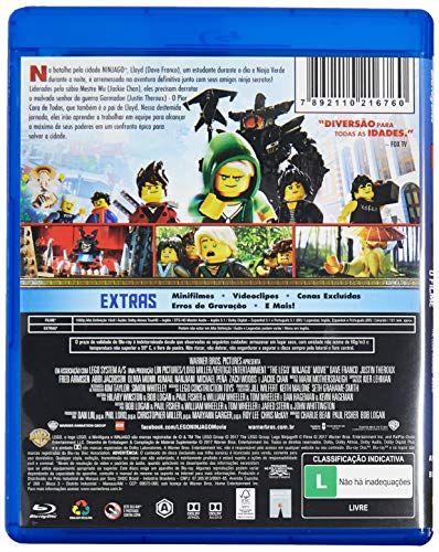 Lego Ninjago: O Filme [Blu-ray]