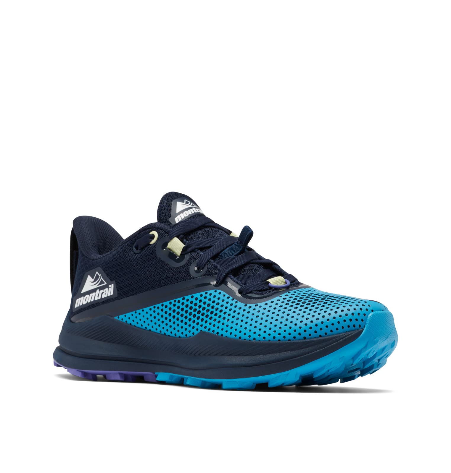 Columbia Womens Montrail Trinity FKT Trail Running Shoe, Ocean Blue/Collegiate Navy, 7