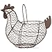 Tag 204829 Farmhouse Chicken Wire Basket, 9.6 x 11.25 x 6.7, Antique Finish