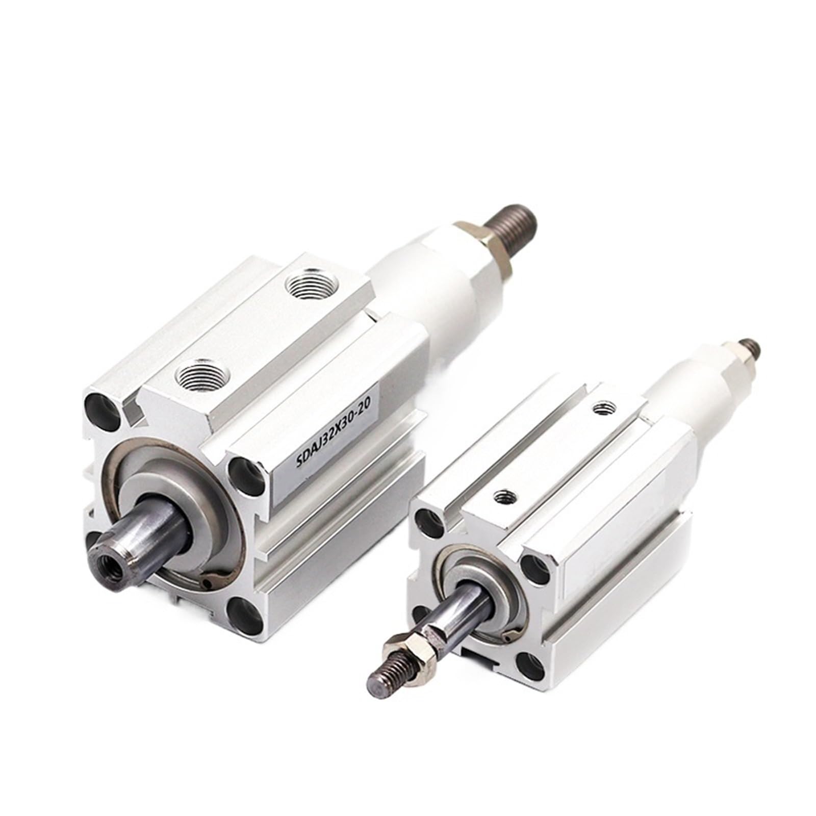 Vérin pneumatique double action SDAJ pour outillage industriel de haute précision