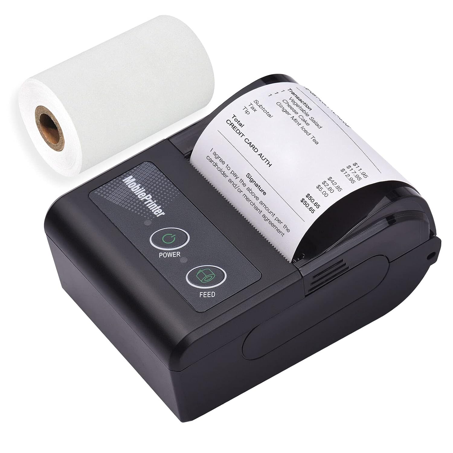 F2C CX58B 58mm Thermal Receipt Printer Portable Mini Wireless Bluetooth