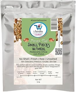14 Sweet Dessert Recipes for Every Sugar Craving 129 Small Pecan Pieces with Meal 5 lb | Raw Natural Texas-Grown Pecans | Uns...