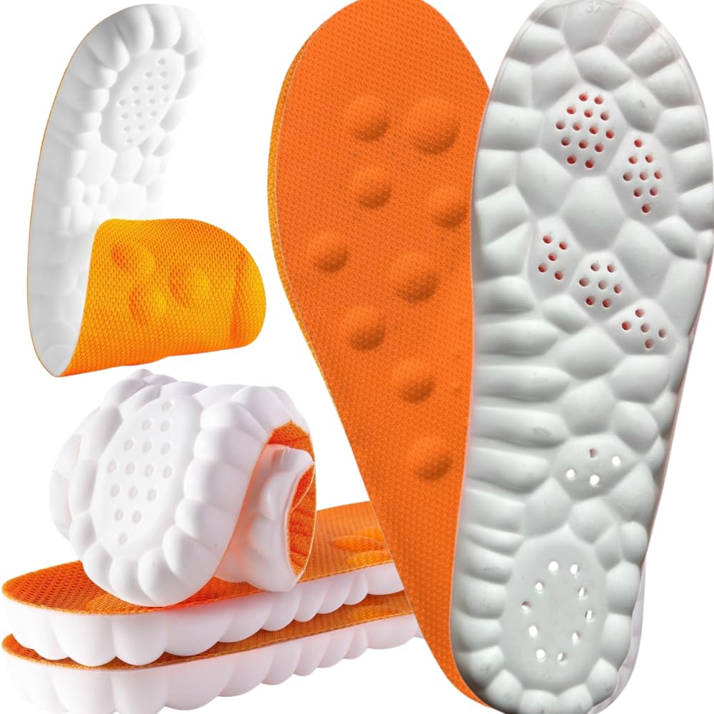 Photo 1 of 4D Cloud Memory Foam Insoles - Comfort & Breathable Arch Support