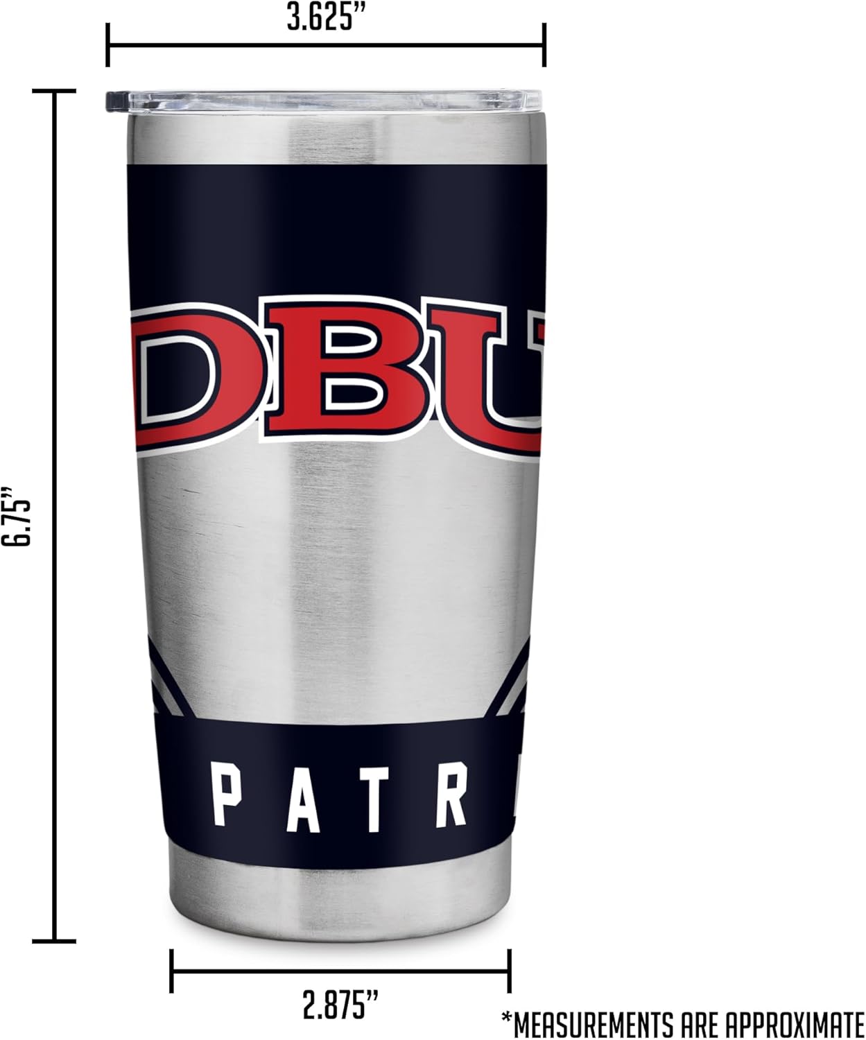 Rico Industries NCAA Northwestern Wildcats 20oz Stainless Steel Tumbler with Lid - Great For Coffee, Tea, Water or Cocktails - Image 8