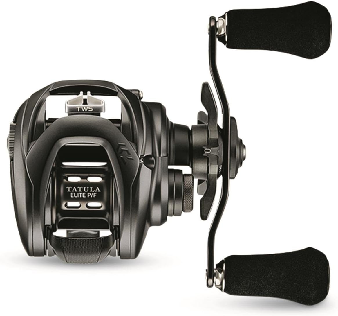 Daiwa TATULA Elite BAITCASTING Reel - HIGH Speed, Black