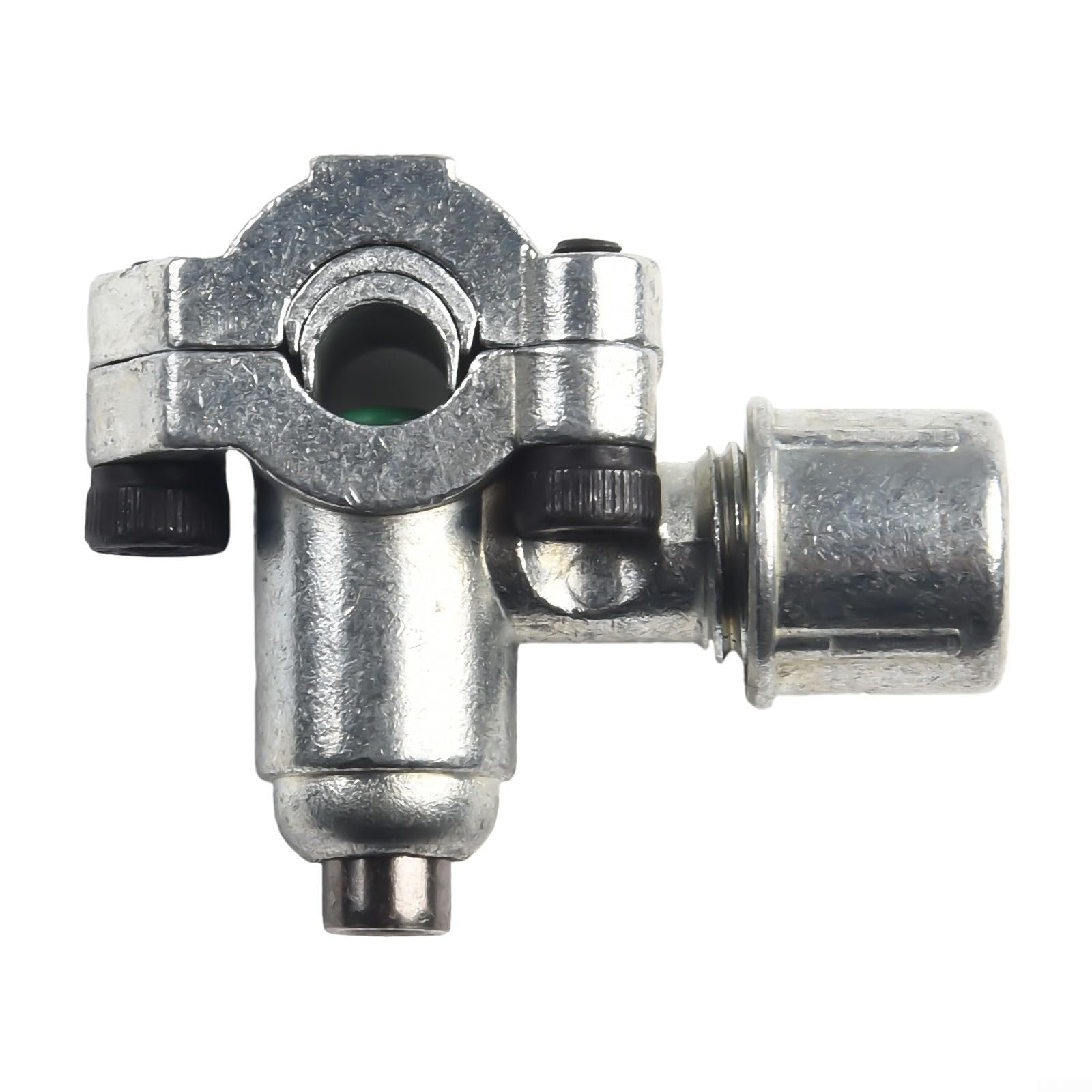 6 Stück BPV31 Durchstichventil Set für HLK-Kälteanlagen, Metall Line Tap Valve Kit 1/4, 5/16, 3/8 Zoll Kupferrohr, silber