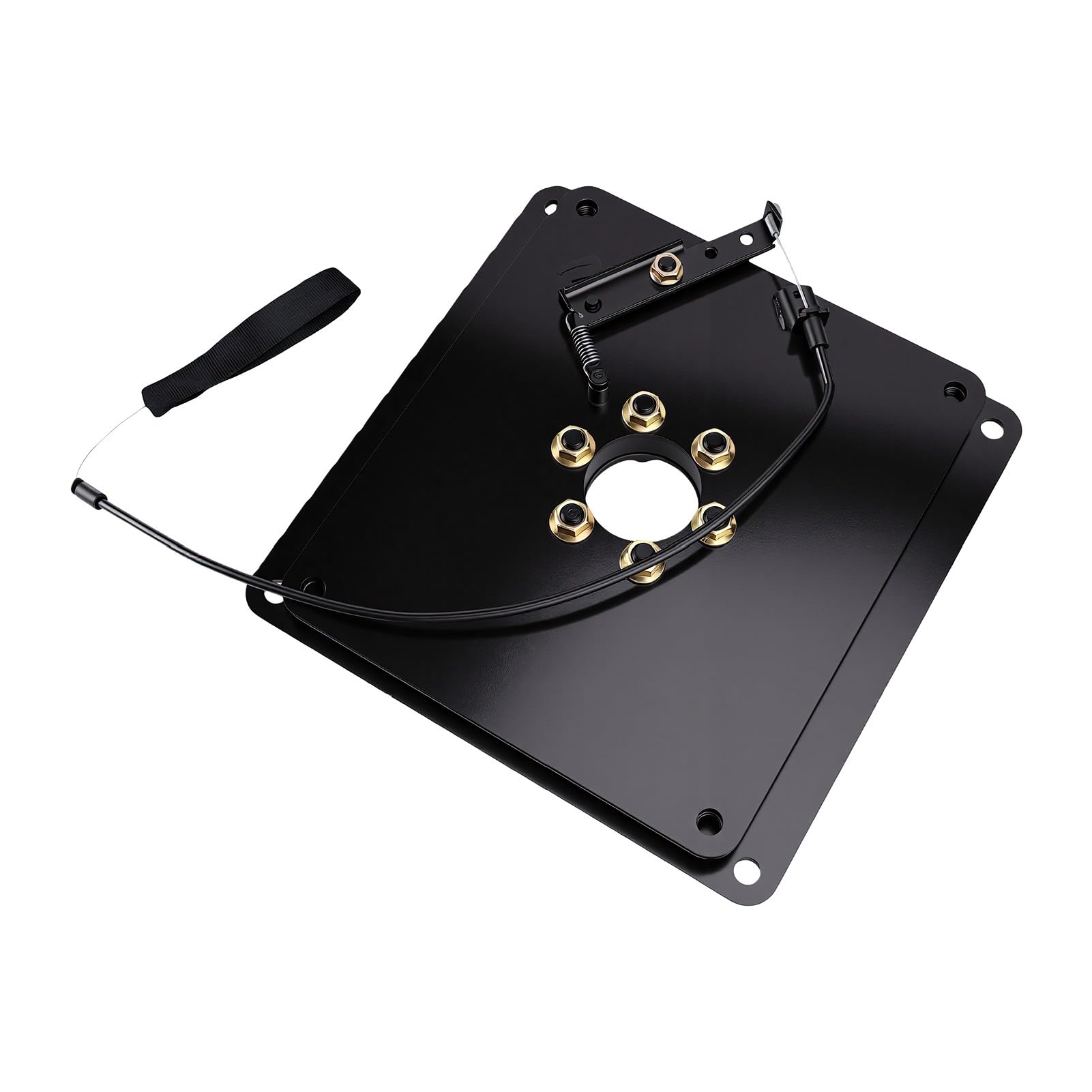 Zerodis Base Giratoria Resistente para Asiento, 27,99x27,99cm, Rotación